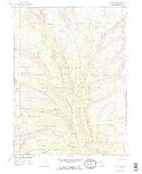 Hi-Res Interactive Map of Oweep Creek, Duchesne County, UT in 1967 ...